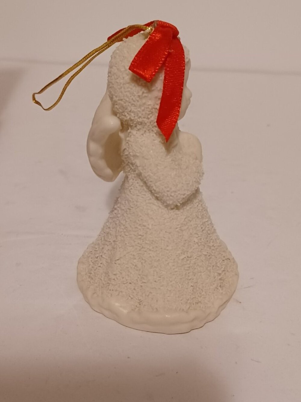 Lincolnshire Christmas Ornament Snowjade Praying Angel Bell Holiday Series w/Box - Picture 6 of 7